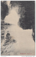 Bad Gastein Wasserfall Old Postcard Travelled 1909 To Samobor Croatia Bb151116 - Bad Gastein