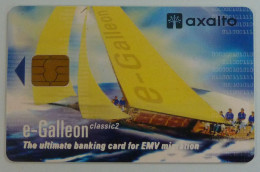 FRANCE - Chip - Axalto - EMV - Smart Card - Banking Card - E-Galleon - Sonstige & Ohne Zuordnung