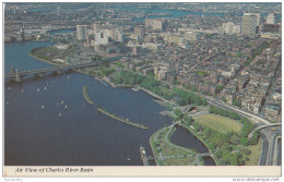 Boston, Charles River Basin Old Postcard Travelled 1976 Bb151109 - Boston