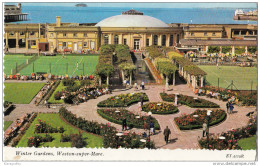 Winter Gardens, Weston-super-Mare Old Postcard Not Travelled Bb151102 - Weston-Super-Mare