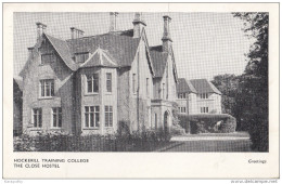 Hockerill Training College The Close Hotel Esperanto Postcard Travelled 1961 To Yugoslavia Bb151102 - Esperanto