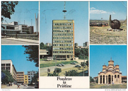 Pristina Old Postcard Travelled 19?? Bb151026 - Kosovo