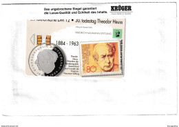 Germany Theodor Heuss Phonecard B210915 - Francobolli & Monete