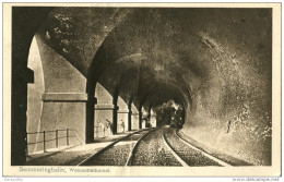 Semmeringbahn - Weinzetteltunnel Old Postcard Travelled 191? Bb151012 - Neunkirchen