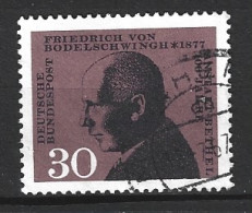 ALLEMAGNE. N°402 Oblitéré De 1967. Friedrich Von Bodelschwingh Fils. - Teologi