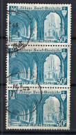 FRANCE Ca.1951: Bande De 3 De Y&T 888 Obl. - Used Stamps