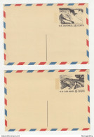 US Tourism Year 1972 Illustrated 5 Postal Stationery Postcards  B210201 - 1961-80