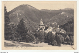Semmering, Hotel Erzh. Johann Old Postcard Posted 1932 B201020 - Semmering