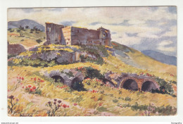 Ruines Du Chateau De Prizren Old Postcard Posted 1918 K.u.k. Gebirgs San. Kolonne No. 36 Belgrad Ettapenpamt B201001 - Kosovo