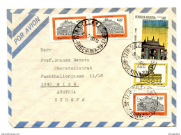 Argentina Letter Cover Posted 1980 Güemes Pmk B200725 - Lettres & Documents