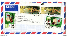 South Africa, Letter Cover Posted 1995 Durban Pmk B200725 - Brieven En Documenten