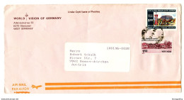 World Vision Of Germany Letter Cover Posted 1989? B200725 - Briefe U. Dokumente