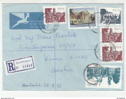 South Africa, Letter Cover Registered Posted 1985 Claremont Pmk B200720 - Brieven En Documenten