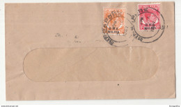 BMA Malaya, Letter Cover Travelled 1947 Singapore Pmk B190220 - Malaya (British Military Administration)