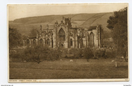 Melrose Abbey Postcard Unused B171212 - Roxburghshire