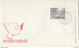 Yugoslav President Tito Visit Special Letter Cover 1977 B171005 - Lettres & Documents