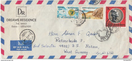 Egypt, Dreams Residence Airmail Letter Cover Travelled 1972 B180201 - Storia Postale