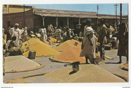 Asmara, Open Air Grain Market Old Postcard Travelled 1963 B180612 - Eritrea