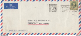 Australia, Airmail Letter Cover Travelled 1960 Sydney Pmk B180205 - Brieven En Documenten