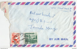 Israel, Airmail Letter Cover Censored Travelled 1972 B180205 - Cartas & Documentos