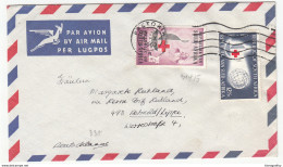 South Africa, Airmail Letter Cover Travelled 1963 Pretoria Pmk B180205 - Lettres & Documents