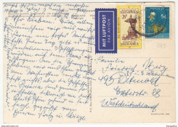 South Africa, Postcard Of Mont-Aux-Sources - Drakensberg, Airmail Travelled 1965 B180205 - Cartas & Documentos