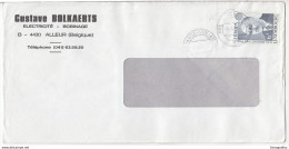 Gustave Bolkaerts Company Letter Cover Travelled 1980 Europa CEPT Stamp B171005 - Covers & Documents