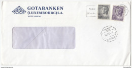 Gotabanken Company Letter Cover Travelled 1981 B171005 - Briefe U. Dokumente