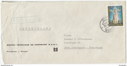 Messa - Maquinas De Escrever Company Letter Cover Travelled Air Mail To Germany B171005 - Briefe U. Dokumente