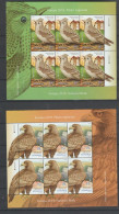 ROMANIA  EUROPA CEPT  2019 -NATIONAL BIRDS - SKYLARK; EAGLE- 2 Sheetlets-Feuillets- Klb Of 6 Val MNH** - 2019