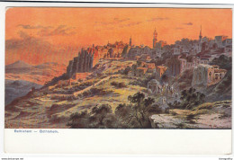 Betlehem (Friedrich Perlberg Illustration) Vintage Postcard Unused B170323 - Palestine