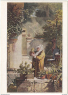 "Der Kakteenfreund" (Cactus Lover) By Carl Spitzweg Old Vintage Postcard Unused B170425 - Sukkulenten
