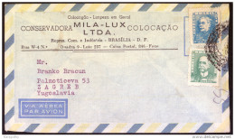 Mita-Lux Company Air Mail Letter Cover Travelled 1960 To Yugoslavia Bb161028 - Briefe U. Dokumente