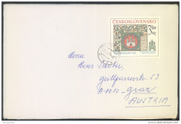 Czechoslovakia Letter Cover Travelled 1978 Bb161028 - Storia Postale