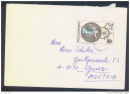 Czechoslovakia Letter Cover Travelled 1979 Bb161028 - Storia Postale