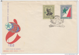 Poland Polska 1957 Esperanto 2 Special Covers B160711 - Esperanto