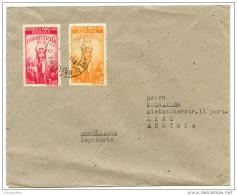 Romania Letter Cover Travelled 1948 To Linz Bb160110 - Brieven En Documenten