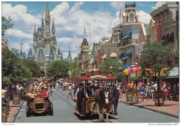 Main Street Disneyworld Old Postcard Travelled 1990 Bb151102 - Disneyworld