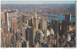 Isle Of Manhattan Old Postcard Travelled 1975 Bb151102 - Mehransichten, Panoramakarten