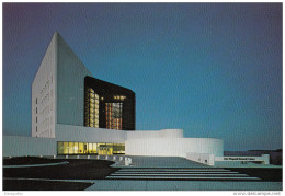 John F. Kennedy Presidential Library And Museum At Dusk Old Postcard Unused Bb151102 - Boston