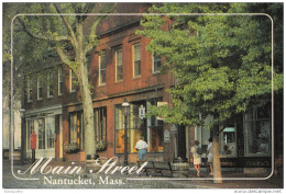 Nantucket Main Street Old Postcard Travelled 1994 Bb151102 - Nantucket