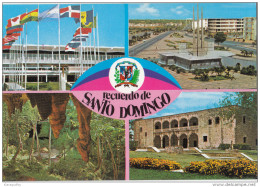 Santo Domingo Old Postcard Travelled 1983 Bb151102 - República Dominicana