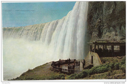 Niagara Horseshoe Falls Old Postcard Travelled 1961 Bb160201 - Niagara Falls