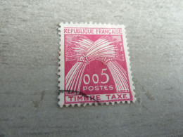 Type Gerbes -Timbre-Taxe - 5c. - Yt 90 - Rose-lilas - Oblitéré - Année 1960 - - 1960-.... Oblitérés