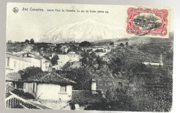 JM30.09 / CPA / ESPAGNE - ILES CANARIES/ SANTA CRUZ DE TENERIFE ( Timbre +oblitération Congo Belge ) - Autres & Non Classés