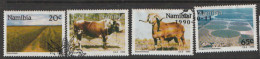 Namibia 1990 SG  549-52  Farming   Fine Used - Namibia (1990- ...)