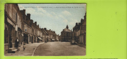 CHATEAUNEUF En THIMERAIS Rue De Dreux Et Place Hôtel De Ville (Foucault) Eure Et Loir (28) - Châteauneuf