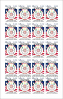 Liberia 2023, Freedom And Pan African Leadership, Flags, Sheetlet IMPERFORATED - Timbres