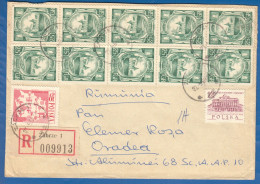 Polen; Registered Cover Zabrze 1; 1969 - Storia Postale