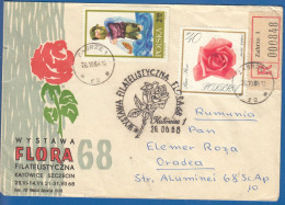 Polen; Registered Cover Zabrze 1; 1968 - Briefe U. Dokumente